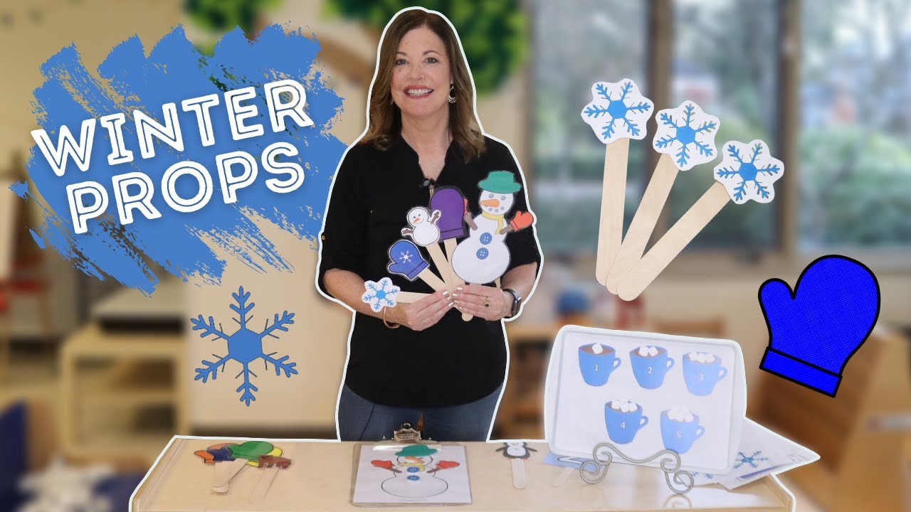Printable Props for Winter Circle Time Activities