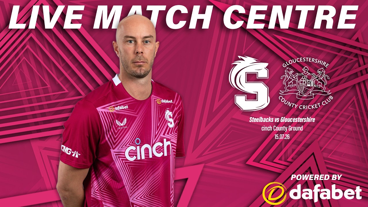🔴 LIVE | Steelbacks vs Gloucestershire | Vitality Blast Quarter-Final