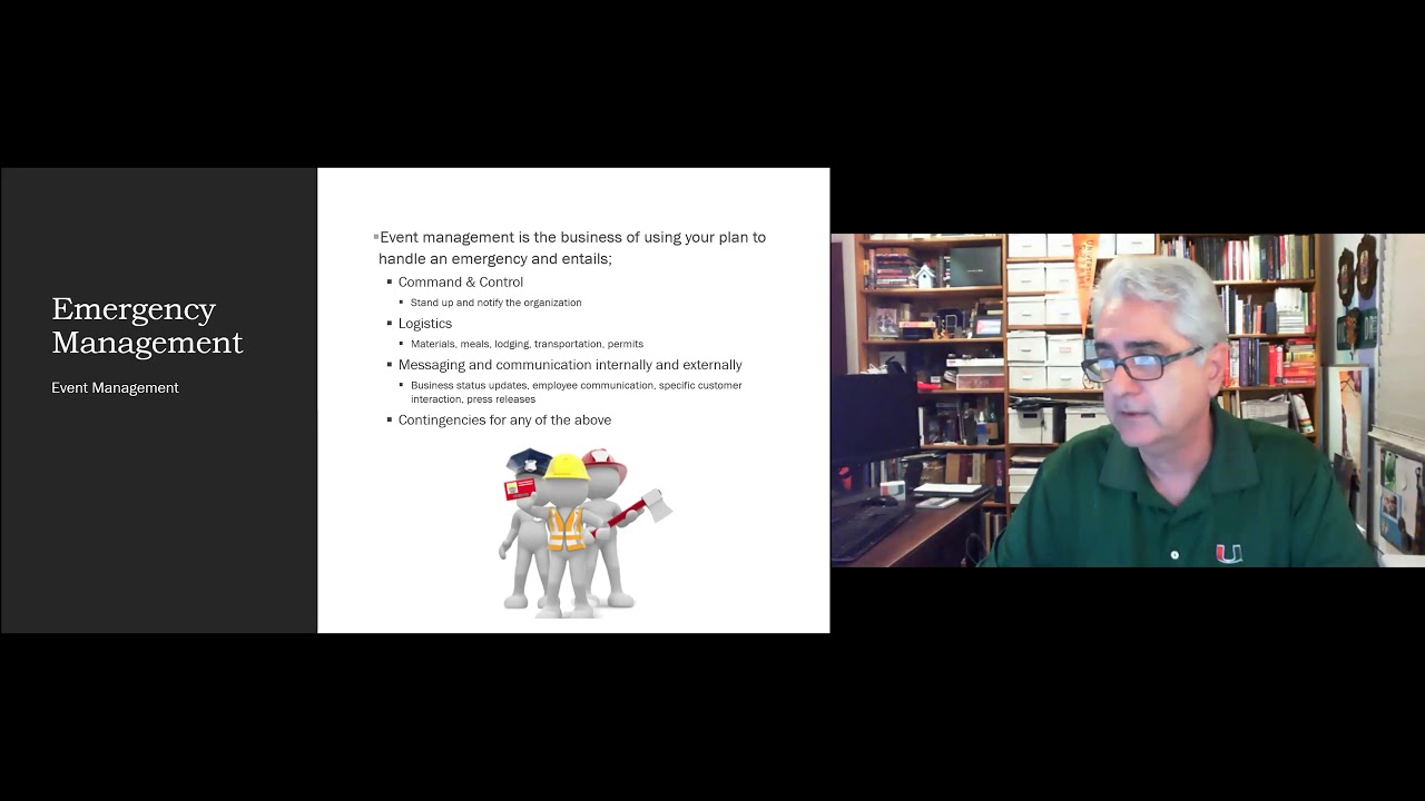 Emergency Management as a Career: Engineering and Hard Sciences