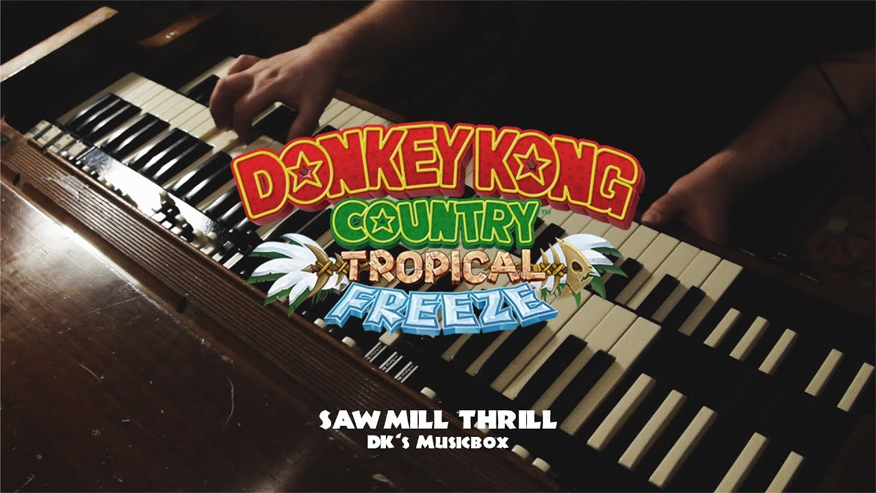 Donkey Kong Country - Sawmill Thrill Cover