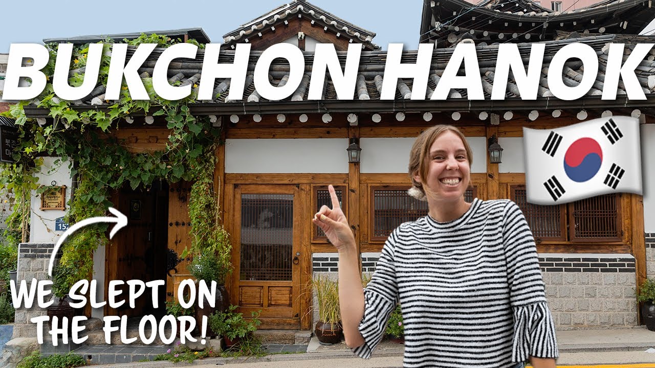 24 Hours in a TRADITIONAL KOREAN HANOK in Bukchon Village