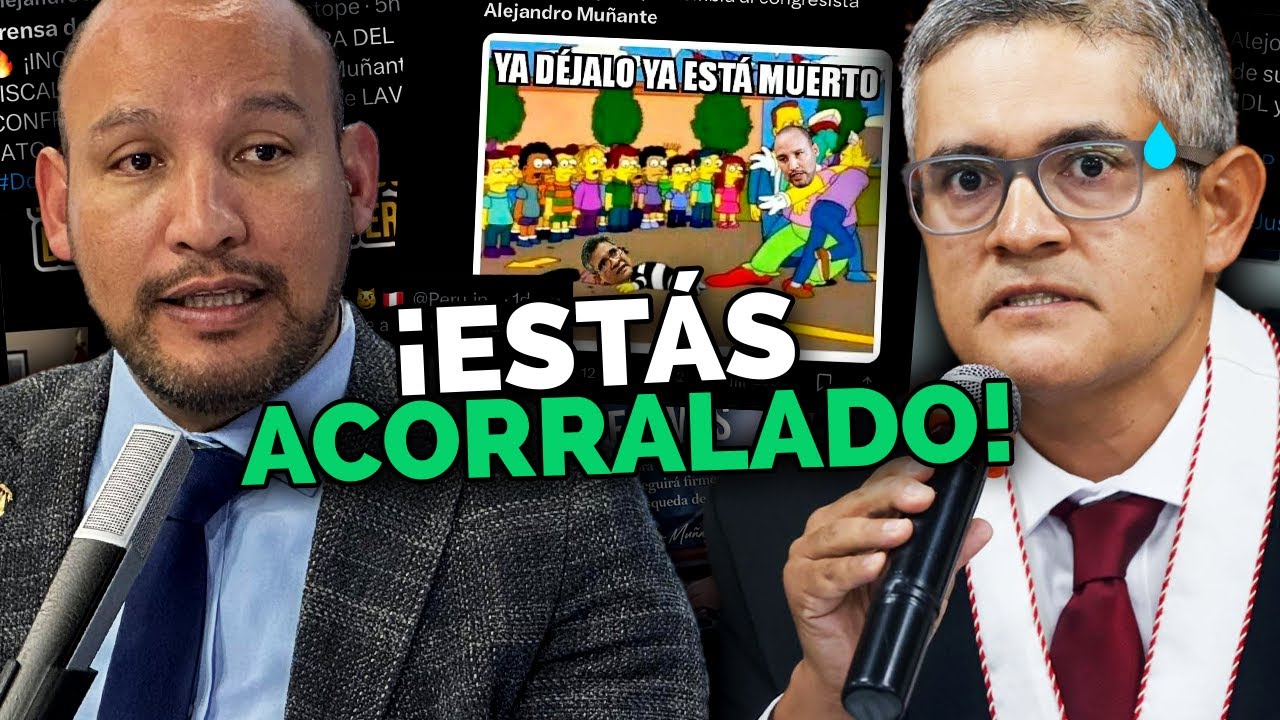 ¡ROMPE SU SILENCIO! ALEJANDRO MUÑANTE VS JOSÉ DOMINGO PÉREZ: “POR ESO JALÓ SU EXAMEN PARA SER JUEZ”