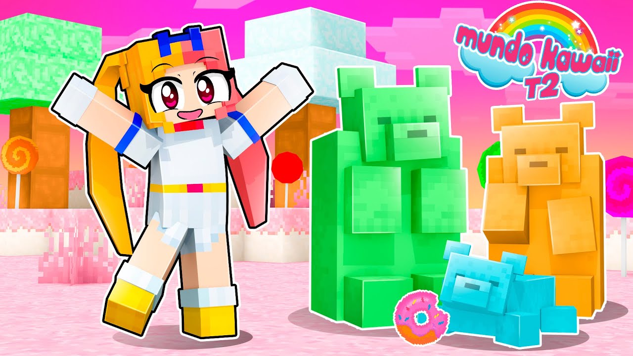 HICE ESTO PARA MIS OSOS DE GOMINOLA 😍  - MUNDO KAWAII T2 MINECRAFT - #31