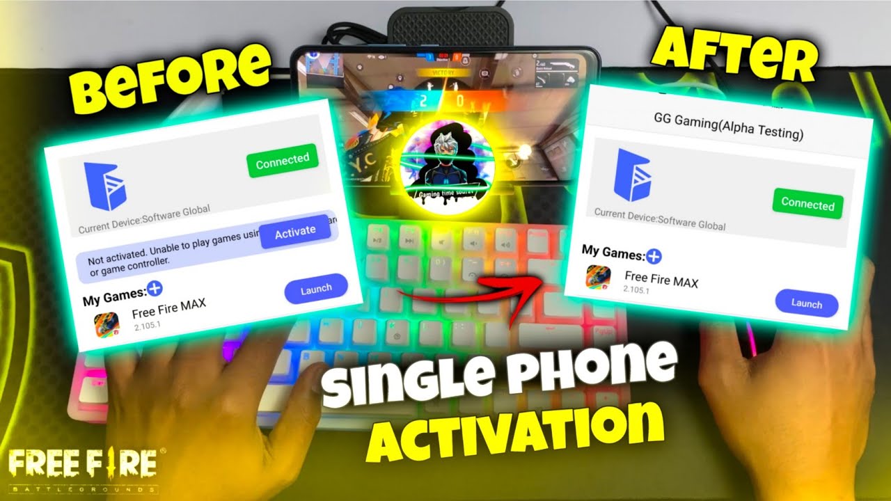 2024 GG Mouse Pro Single Phone 📱 Activation 😱 | how to activate gg mouse pro with single mobile