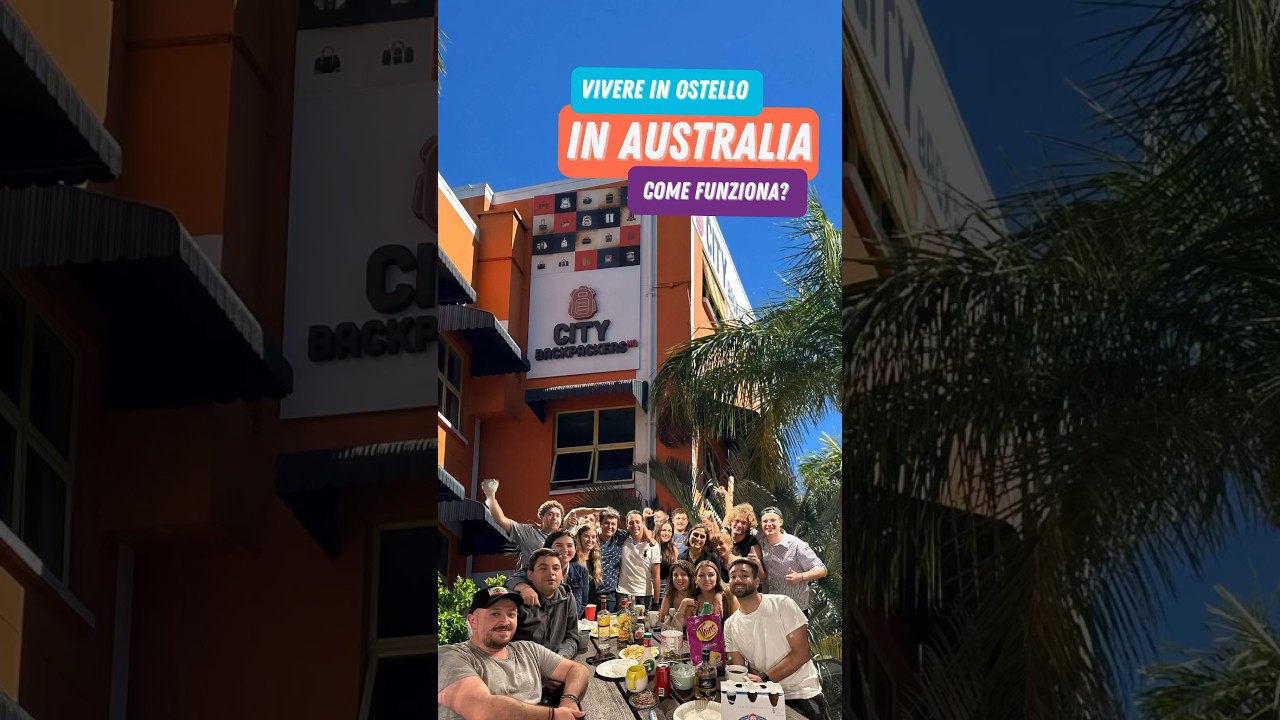VITA IN OSTELLO IN AUSTRALIA 🇦🇺