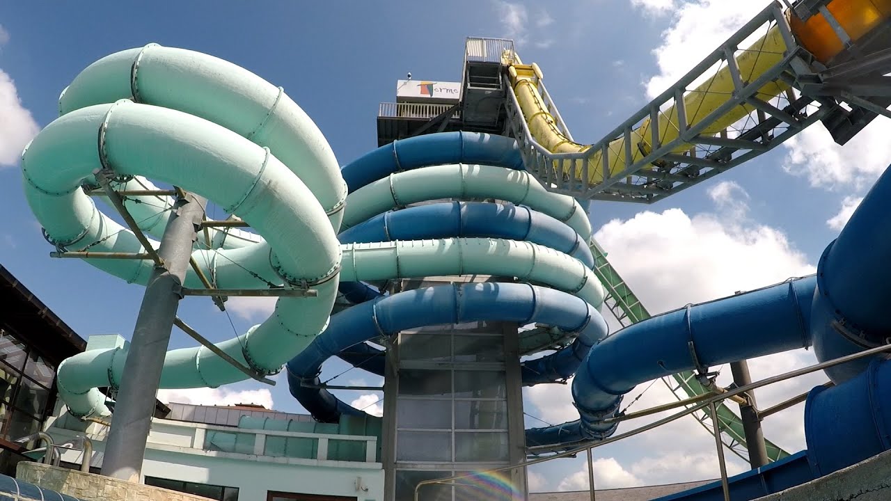 Twisting Tube Slides 