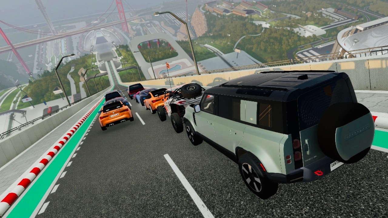 Big Ramp Jumps with Expensive Cars #18 - BeamNG Drive Crashes | SmashDriveX