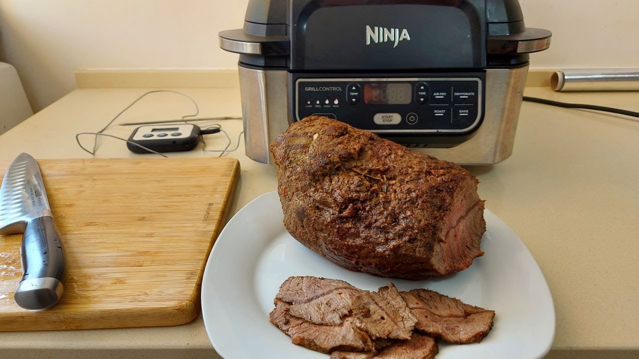 Grill Ninja!!!Ростбиф!Запеченая говядина !Аргентинский соус Чимичурри!!Grill Ninja !!! Roast Beef !!