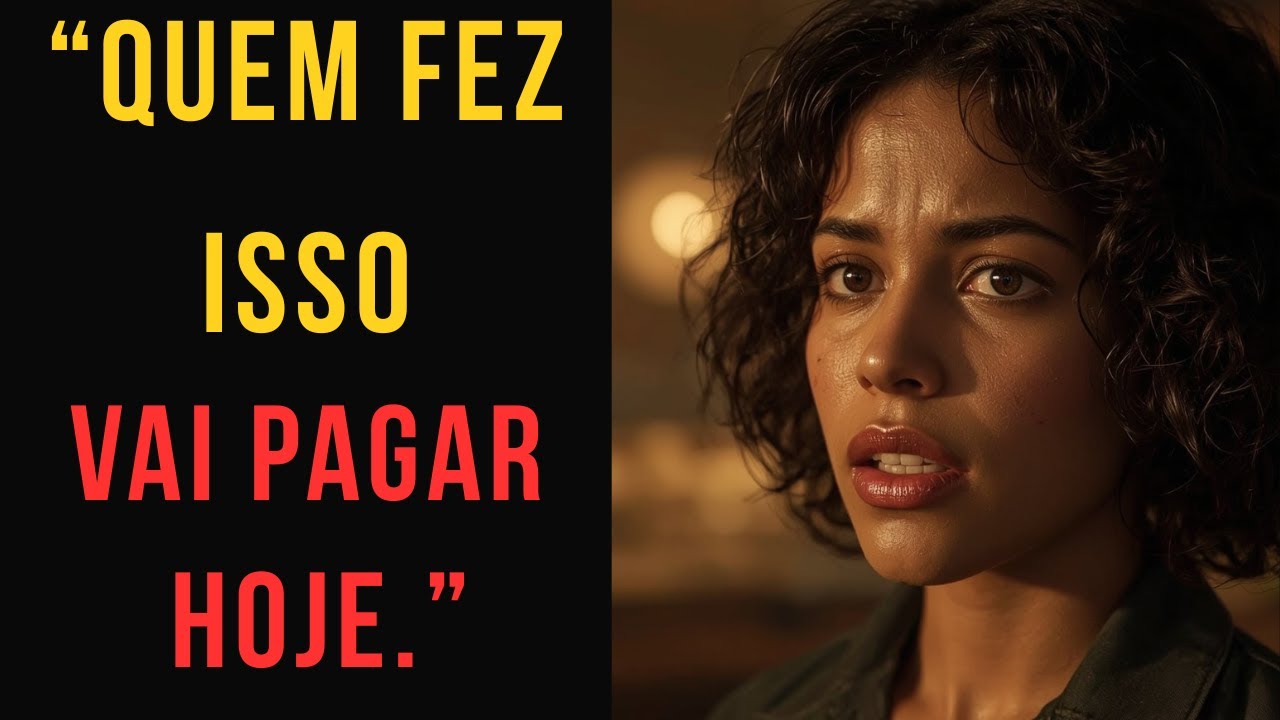 Garçonete chega ao bar com o rosto ferido — o chefe da máfia descobriu quem fez e sumiu da mesa.