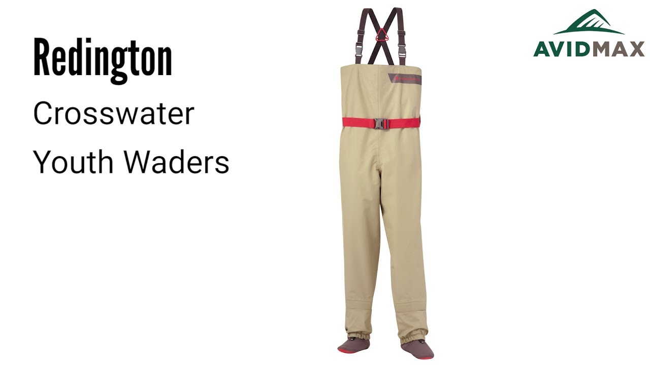 Redington Crosswater Youth Waders Demonstration and Review | AvidMax