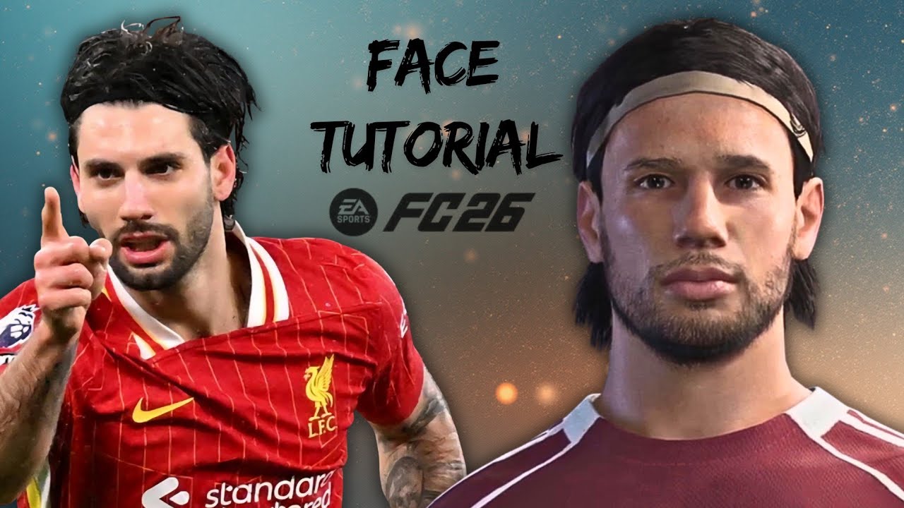 Create Szoboszlai face - FC26