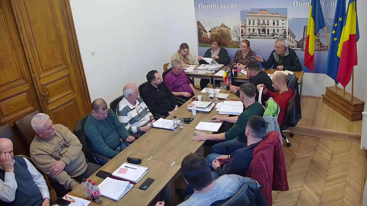 Sedinta de Consiliu Ordinara 26.02.2026 - Orasul Dumbraveni