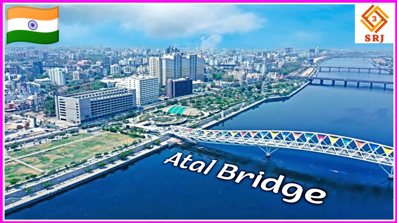 Atal Bridge Ahmedabad Inaugurated by PM Narendra Modi | Atal Foot Over Bridge Gujarat Inauguration