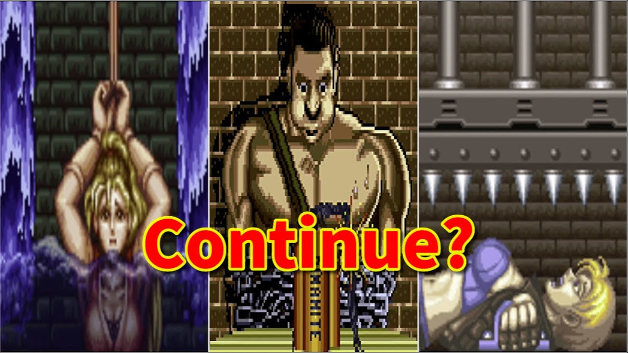 【Final Fight】コンティニュー演出集 -Evolution of Continue Scene Moves-【CAPCOM】