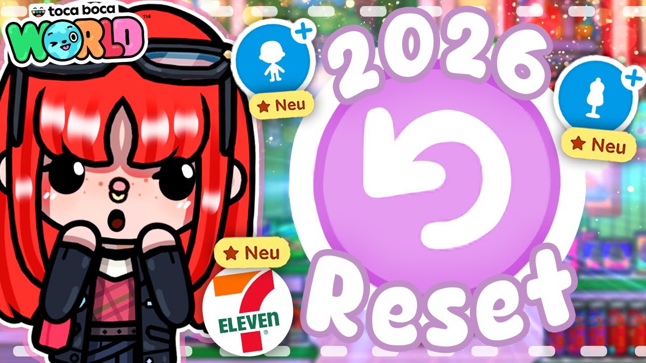ICH SETZE MEINE WELT ZURÜCK IN 2026 ✨ TOCA BOCA - NEUES JAHR NEUES ICH
