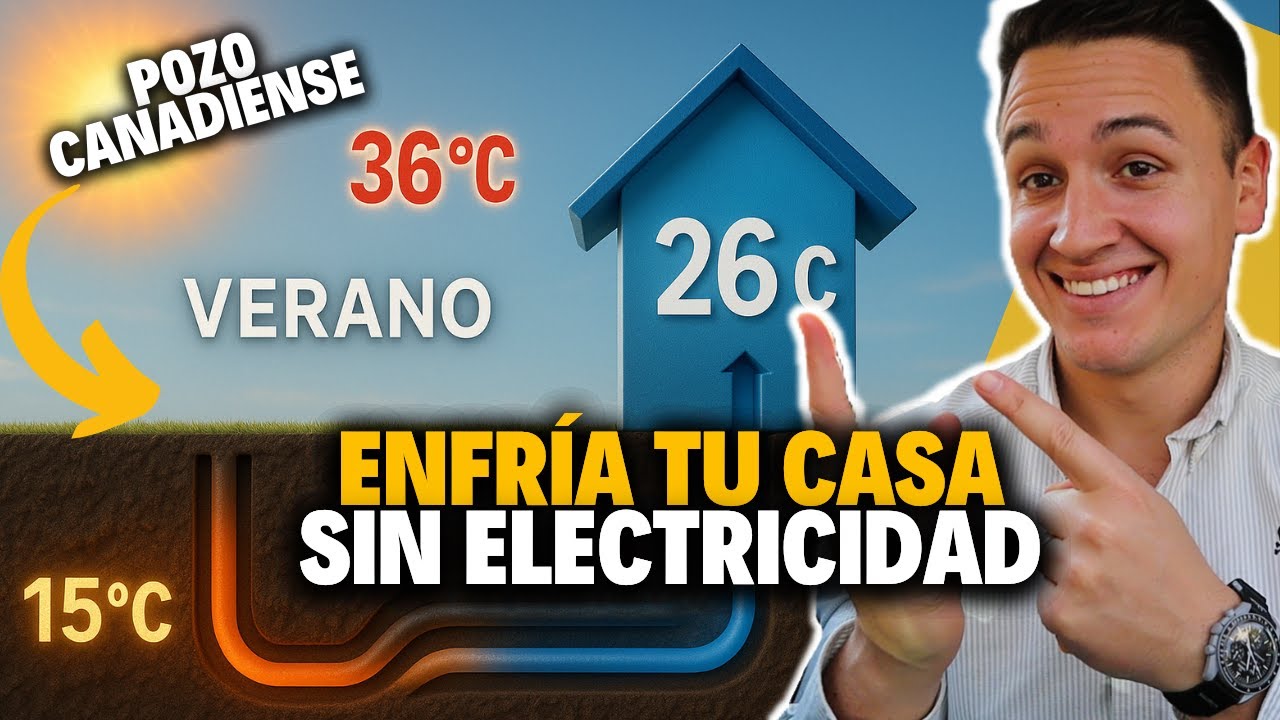 Refrigeraci&oacute;n Gratis Todo el Verano con el Pozo Canadiense: &iexcl;Sistema Casero Sorprendente!