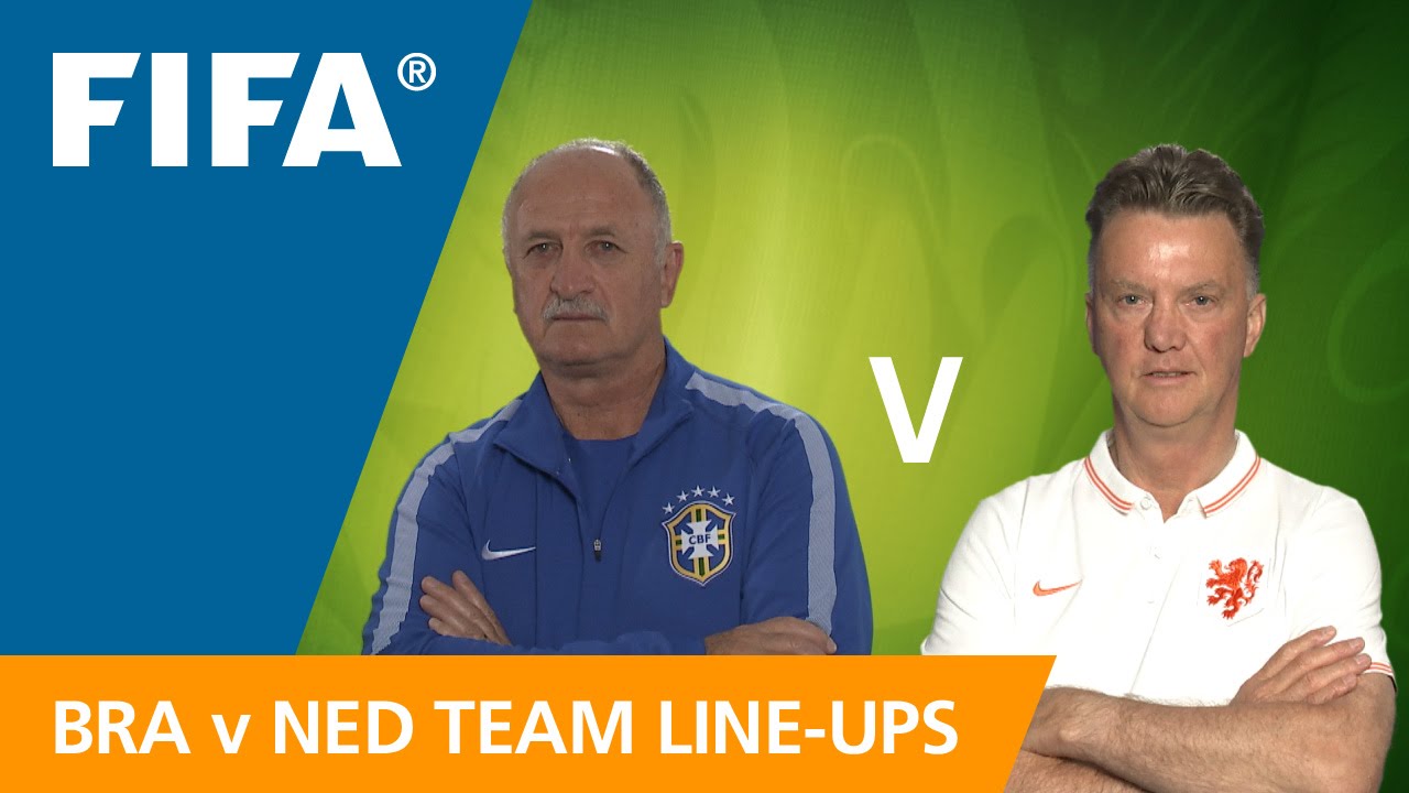 Brazil v. Netherlands - Team Line-ups EXCLUSIVE