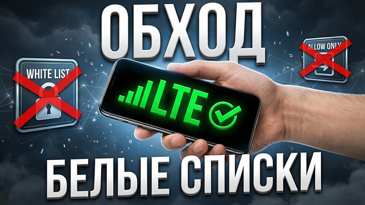 Как обойти белые списки и ограничения интернета в России | Доступ ко всем сайтам 2026