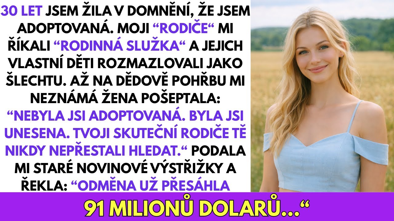 Rodiče Se Ke Mně Chovali Jako Ke SLUŽCE — Dokud Se Na Dědově Pohřbu Nezjistila DĚSIVÁ Pravda...