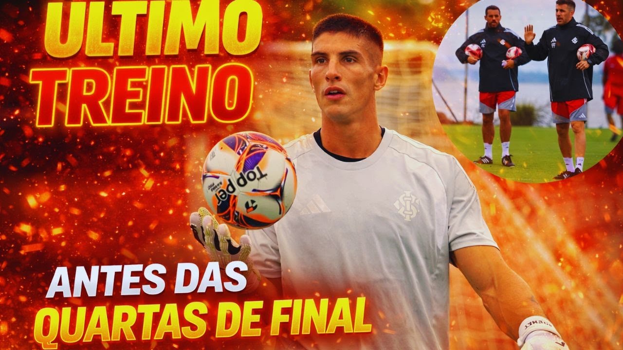 Inter fecha preparação para as quartas do Gauchão 2026 | Último treino antes de enfrentar o São Luiz