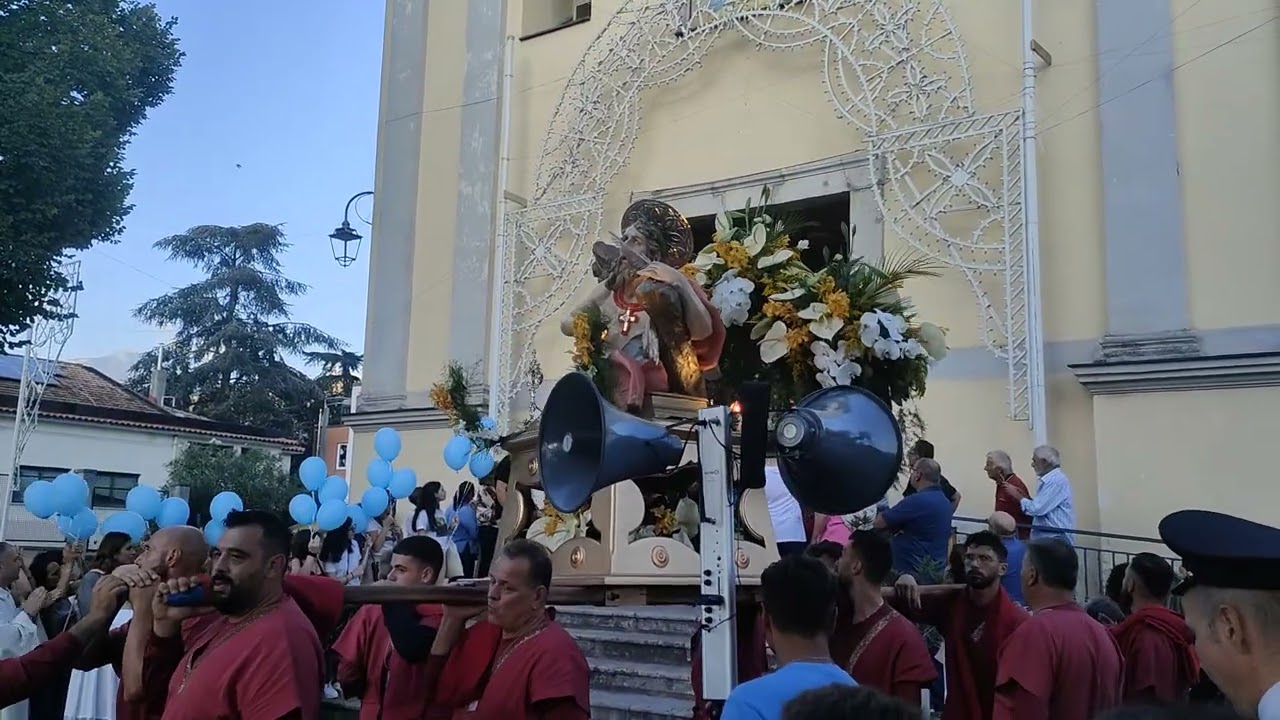 Marcia Mosè banda città di Roccapiemonte Festa Antessano 2025