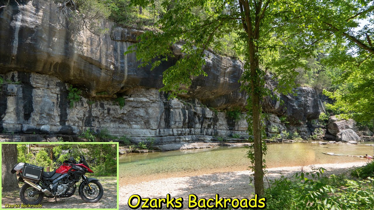 Hidden Treasures Discovered Deep in Arkansas' Ozark National Forest on the 2019 Suzuki V-Strom 650XT