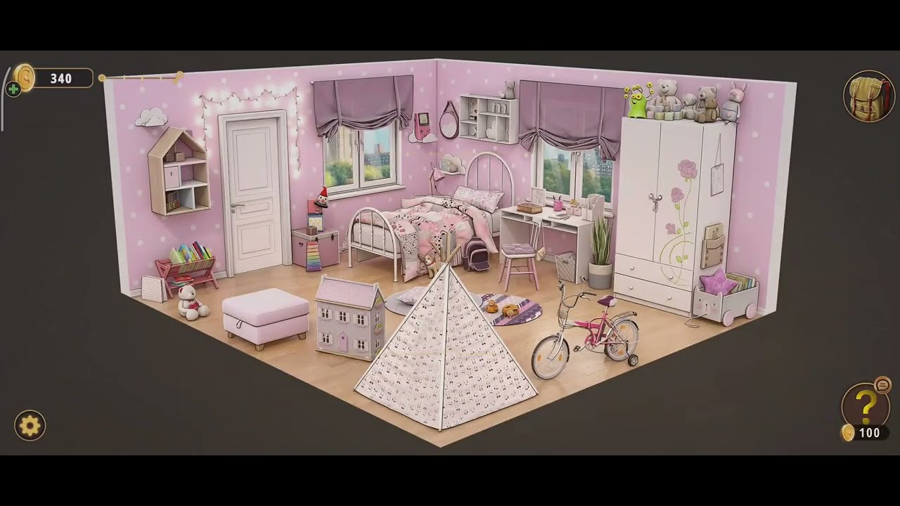 Rooms and Exits Level 20 Chapter 3 Dormitorio de niños 2 Un asesinato vestido de blanco