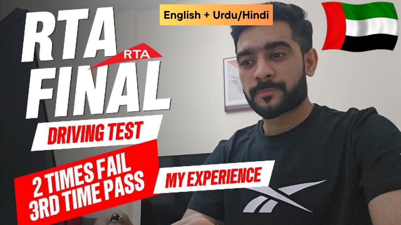 How I Passed the RTA final road test in Dubai After 2 Failures: My Experience, Mistakes, and Tips