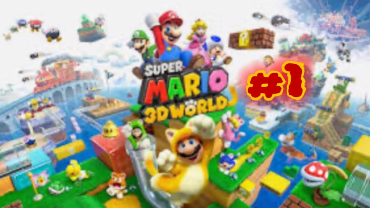 Super Mario 3D world gameplay SWITCH 2