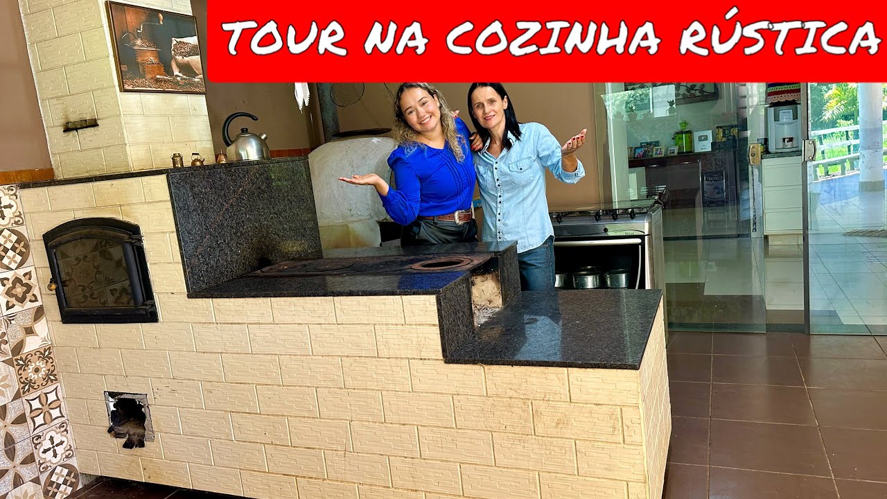 TOUR PELA ÁREA GOURMET DA NOSSA CASA 🏡 