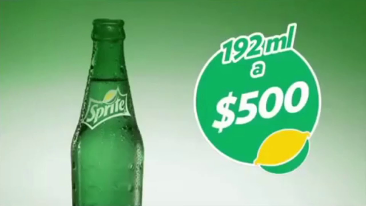 Sprite a 500 pesos - La Verdad Refresca