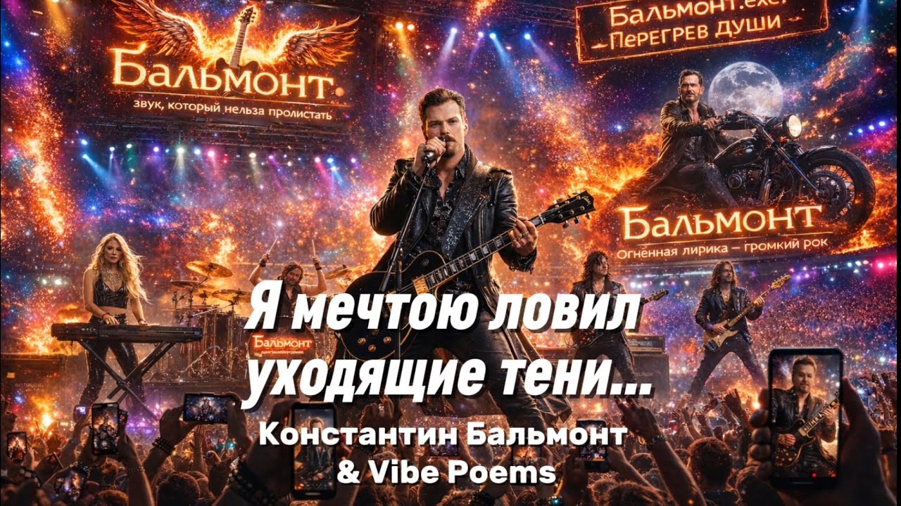 Я мечтою ловил уходящие тени… Константин Бальмонт & Vibe Poems 