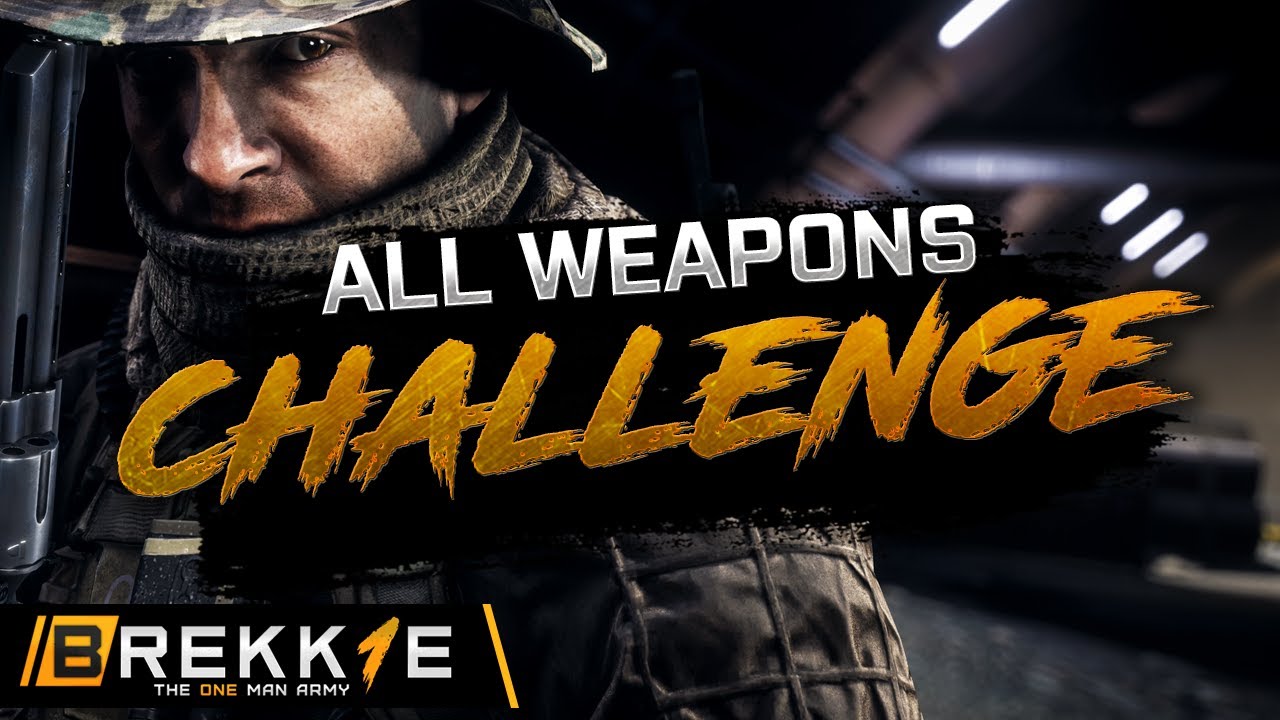 BF4: Twitch Highlight - ALL WEAPONS CHALLENGE