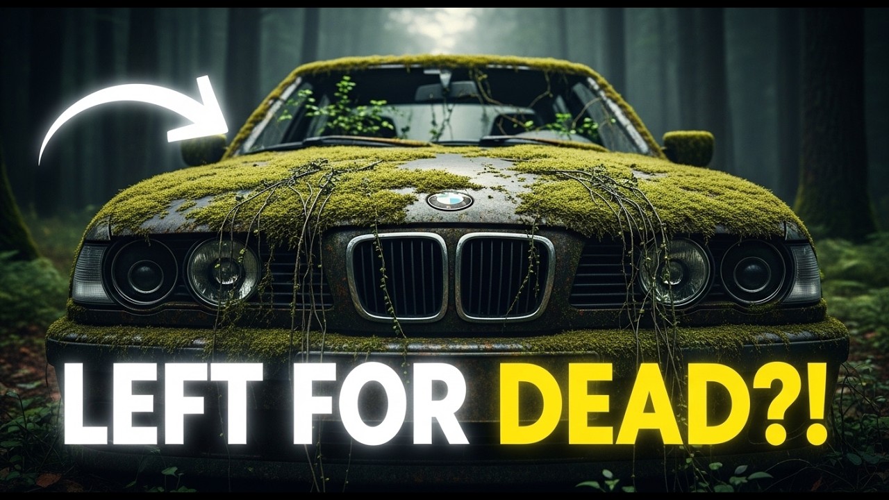 The Saddest BMW Ever Found...I Can’t Believe Someone Abandoned This.