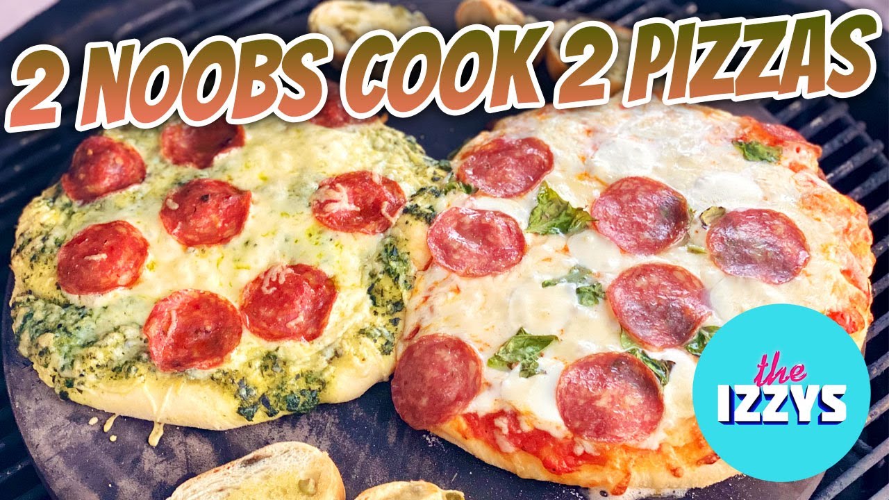 2 NOOBS ATTEMPT SMOKED PIZZA!
