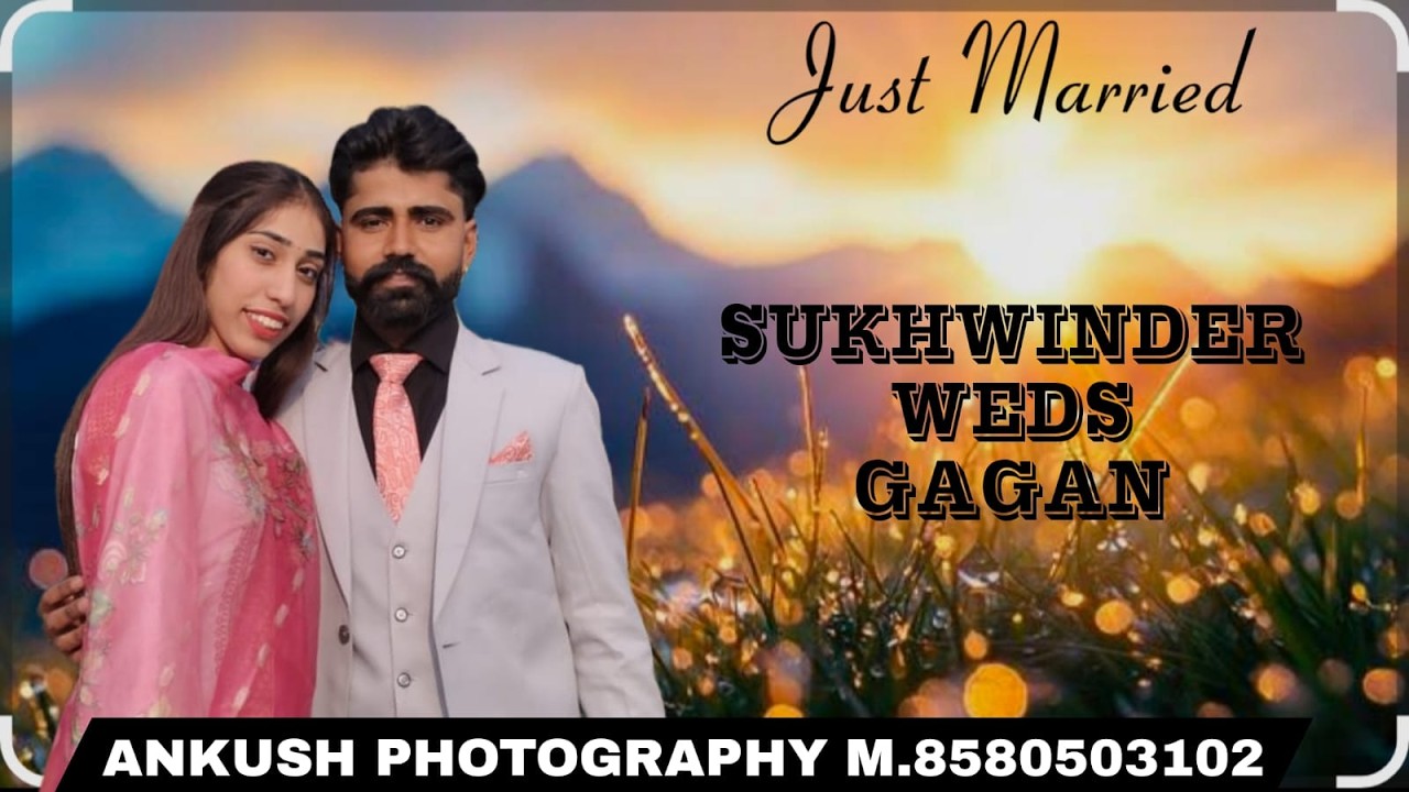 🔴{LIVE} WEDDING CEREMONY SUKHWINDER & GAGAN ANKUSH PHOTOGRAPHY MOB - 8580503102