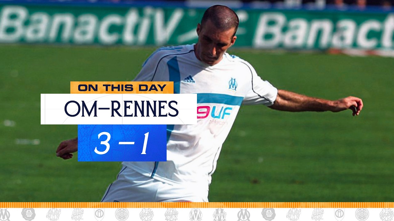 🔙 OM 3-1 Rennes ⎮ 2004/05 : 𝐋𝐚𝐮𝐫𝐞𝐧𝐭 𝐁𝐚𝐭𝐭𝐥𝐞𝐬, 𝐥&rsquo;𝐢𝐧𝐬𝐩𝐢𝐫𝐚𝐭𝐢𝐨𝐧 𝐝&rsquo;𝐮𝐧 𝐬𝐨𝐢𝐫 💡