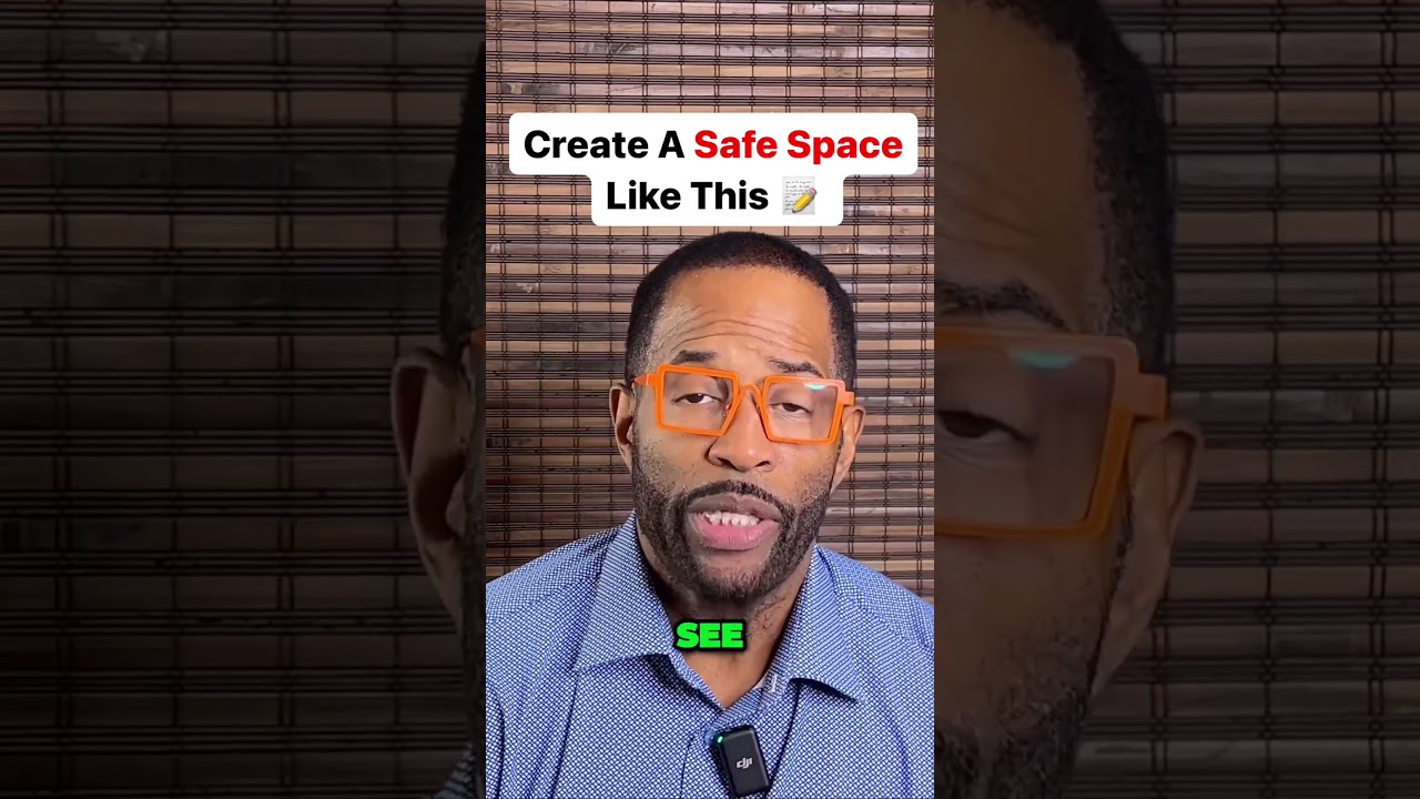 Create A Safe Space Like This