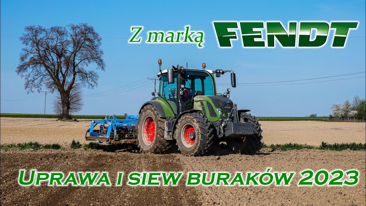 | Uprawa i siew buraków 2023 z marką FENDT➡ 313/514/720 | GR Zarajczyk | Lubelskie w obiektywie |
