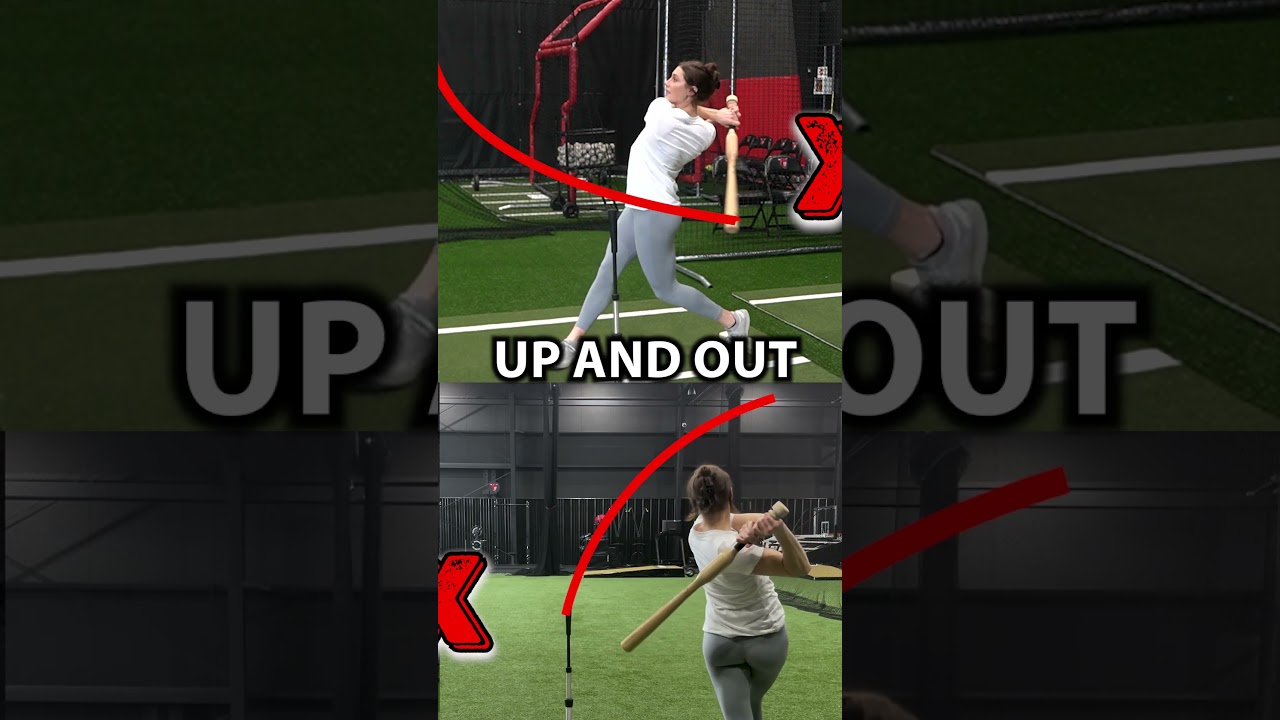 Pipe Drill Demo - AnaMarie Bruni #shorts #softball #softballtraining #hitting