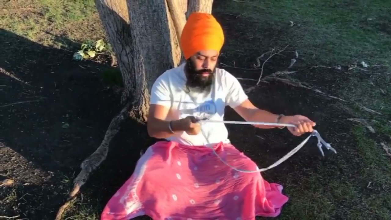 Easy way!! To tie dori〰️ of Dori kirpan