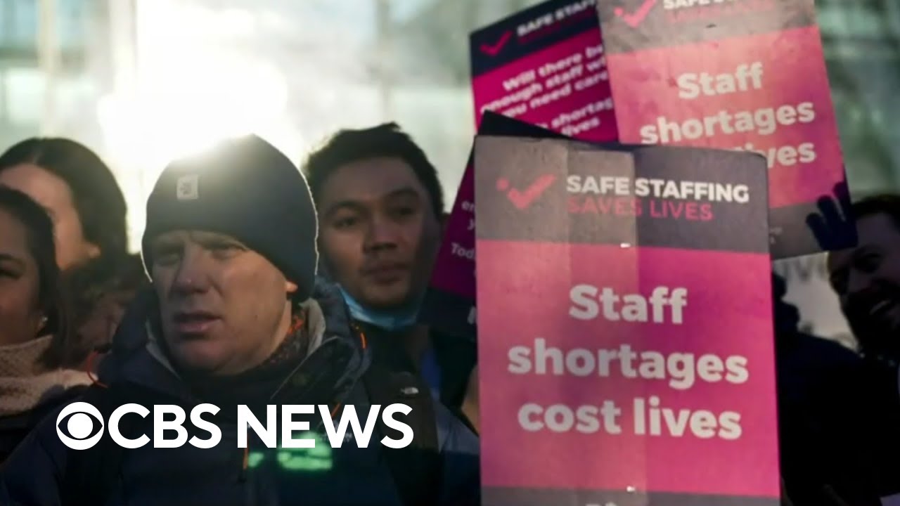 U.K. nurses stage two-day walkout