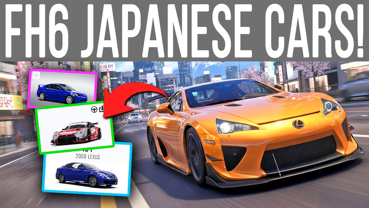 Forza Horizon 6 РЕДКИЕ японские машины, которые ДОЛЖНЫ ВЕРНУТЬСЯ из старых игр Horizon!