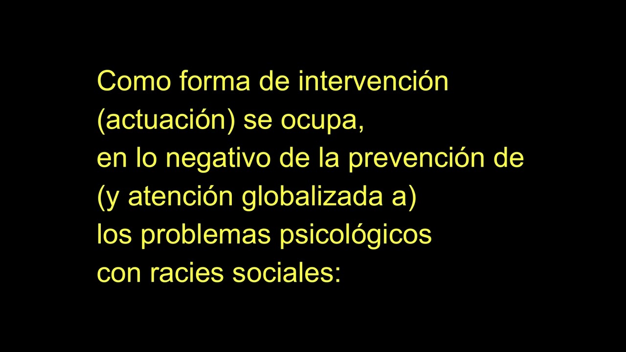 Canción Psicología Comunitaria