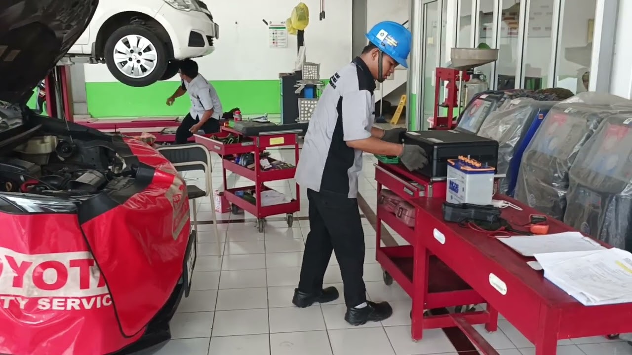 Latihan LKS 2026 H-1 Engine tune up SMK MUHAMMADIYAH SAMPANG
