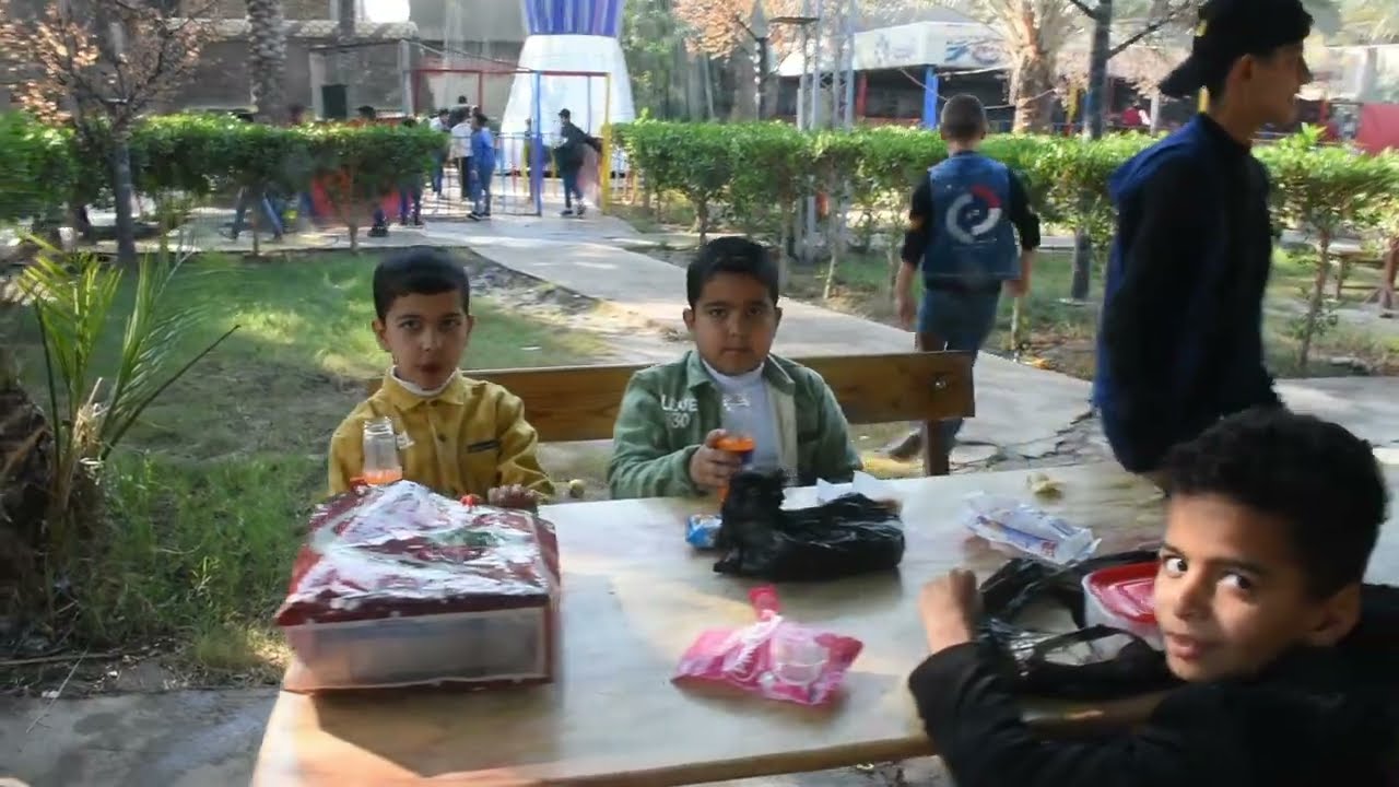 سفرات مدرسيه في متنزه الطارمية