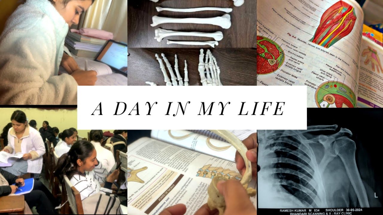 A Day in My Life as a BPT 1st Year Student | Physiotherapy Student Vlog