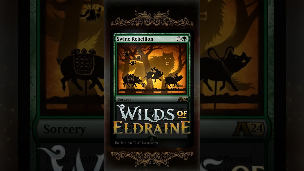 SWINE REBELLION | Wilds of Eldraine: Alchemy SPOILER 