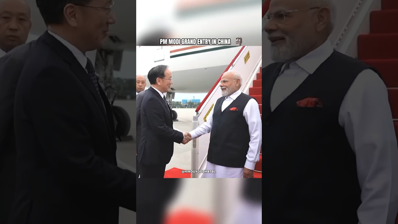 🫡 PM NARENDRA MODI Ji on CHINA 🇮🇳🤝🇨🇳 🗿 and Pakistan PM on china 🤡 #modi #india #china #pm #shorts