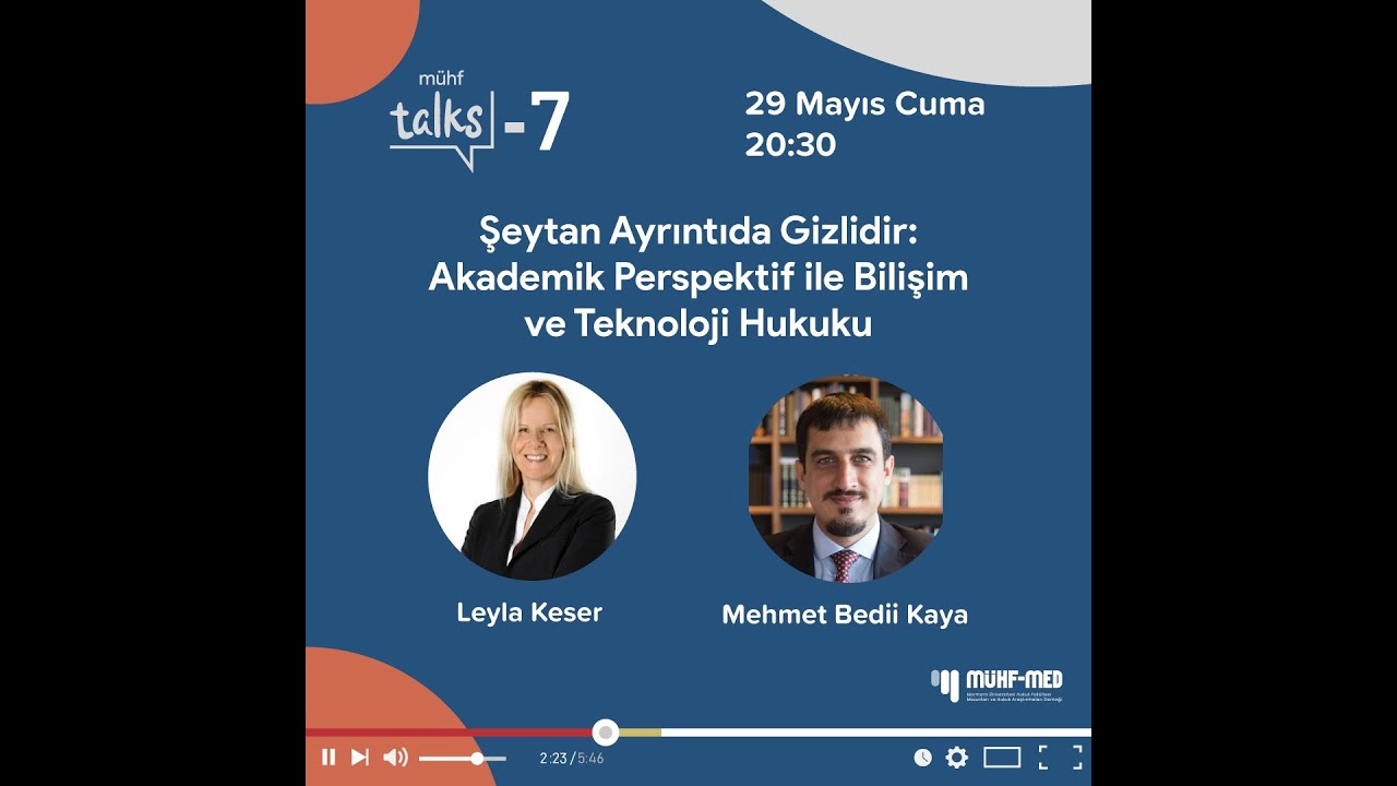 mühf talks #7 / Leyla Keser ve Mehmet Bedii Kaya